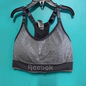 Reebok Gray Sports Bra